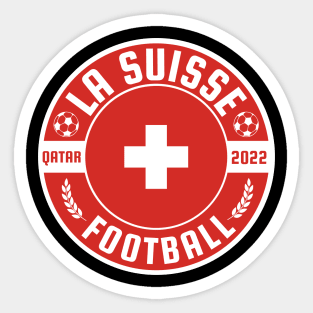 La Suisse Football Sticker